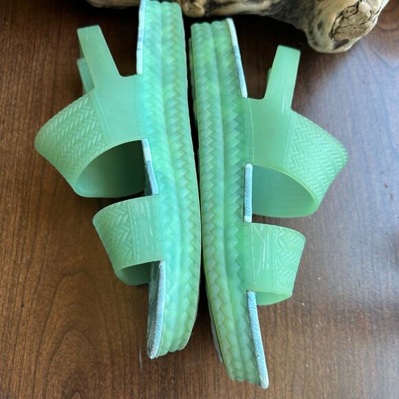 Reef Water Vista Women's Size 8 Beach Sandals Marbled Blue - Picture 8 of 10